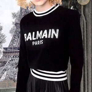 Authentic BALMAIN Lightweight Cashmere Sweater